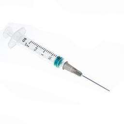Becton Dickinson, USA 2ml Syringe with Needle
