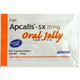 Ajanta Pharma, India Apcalis SX Oral Jelly - Orange