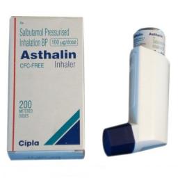 Cipla, India Asthalin HFA Inhaler 200MD 100 mcg