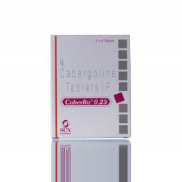 Sun Pharma, India Caberlin 0.25 mg