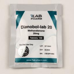 7Lab Pharma, Switzerland Dianobol-lab 20