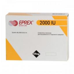 Eprex 2000IU - ERYTHROPOIETIN - Janssen Cilag, Belgium