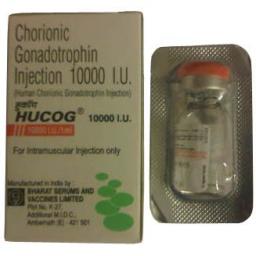 HCG Hucog 10000iu - Human Chorionic Gonadotropin - Bharat Serums And Vaccines Ltd, India