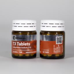 British Dragon Pharmaceuticals T3 Tablets