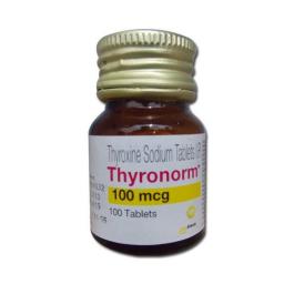 Thyronorm 100 mcg  - Thyroxine Sodium - Abbot