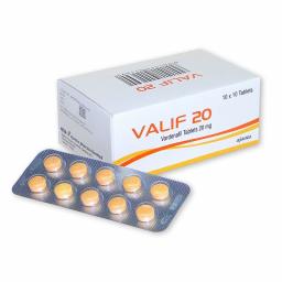 Ajanta Pharma, India Valif 20 mg